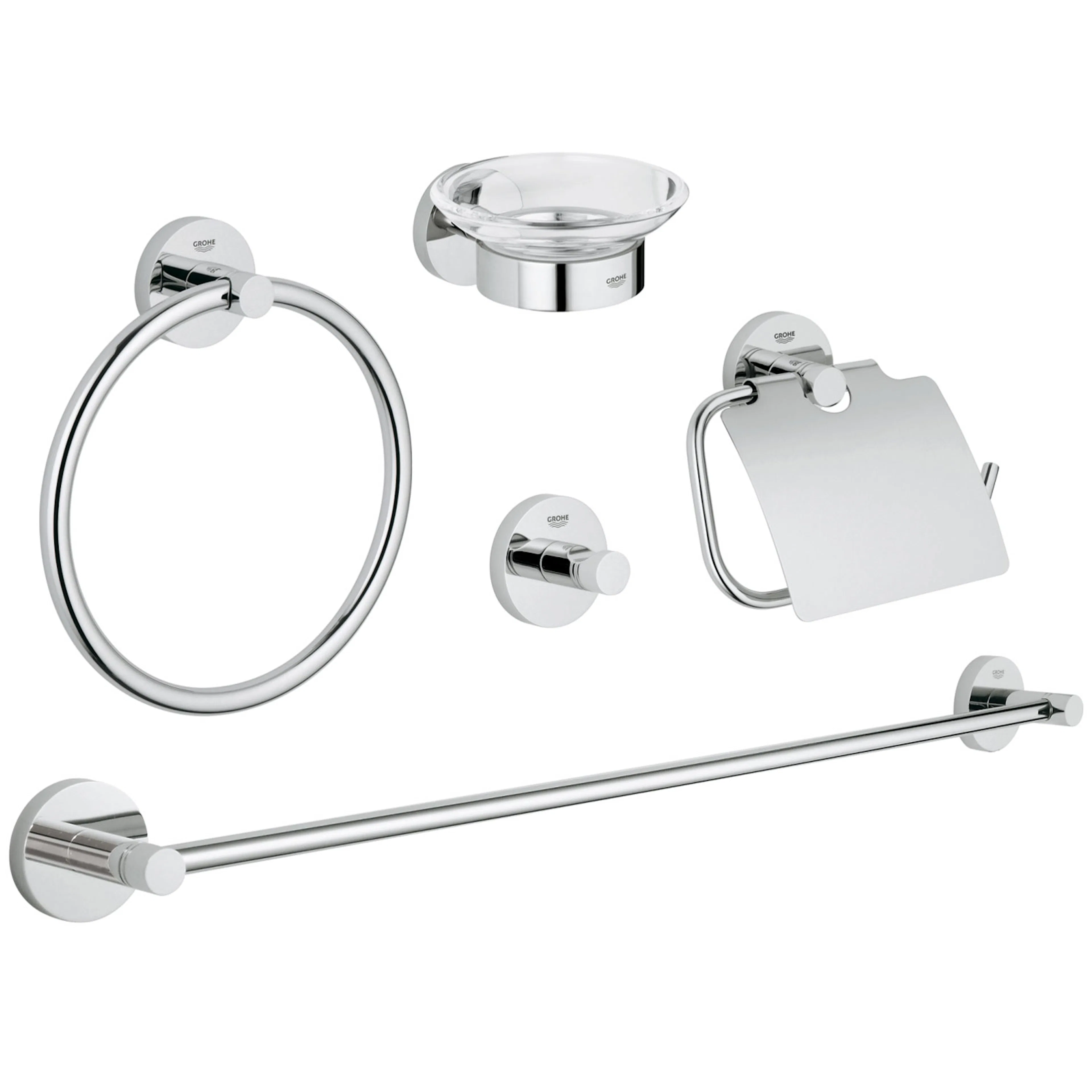 Badrumsset Grohe Essentials 40344 5-in-1