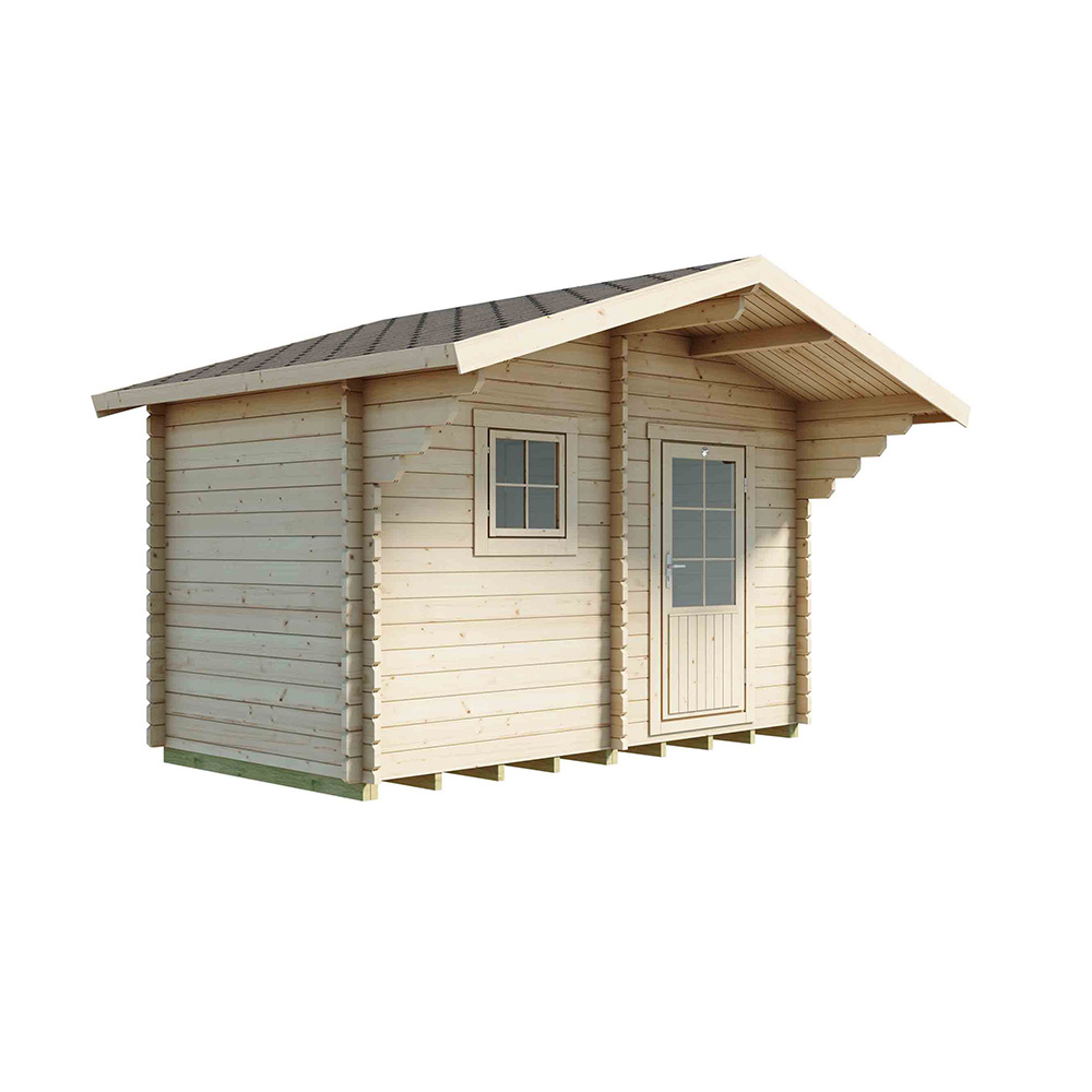 Bastu Luoman Lillevilla Kulovesi 7,6 m² Fristående Utebastu i Trä