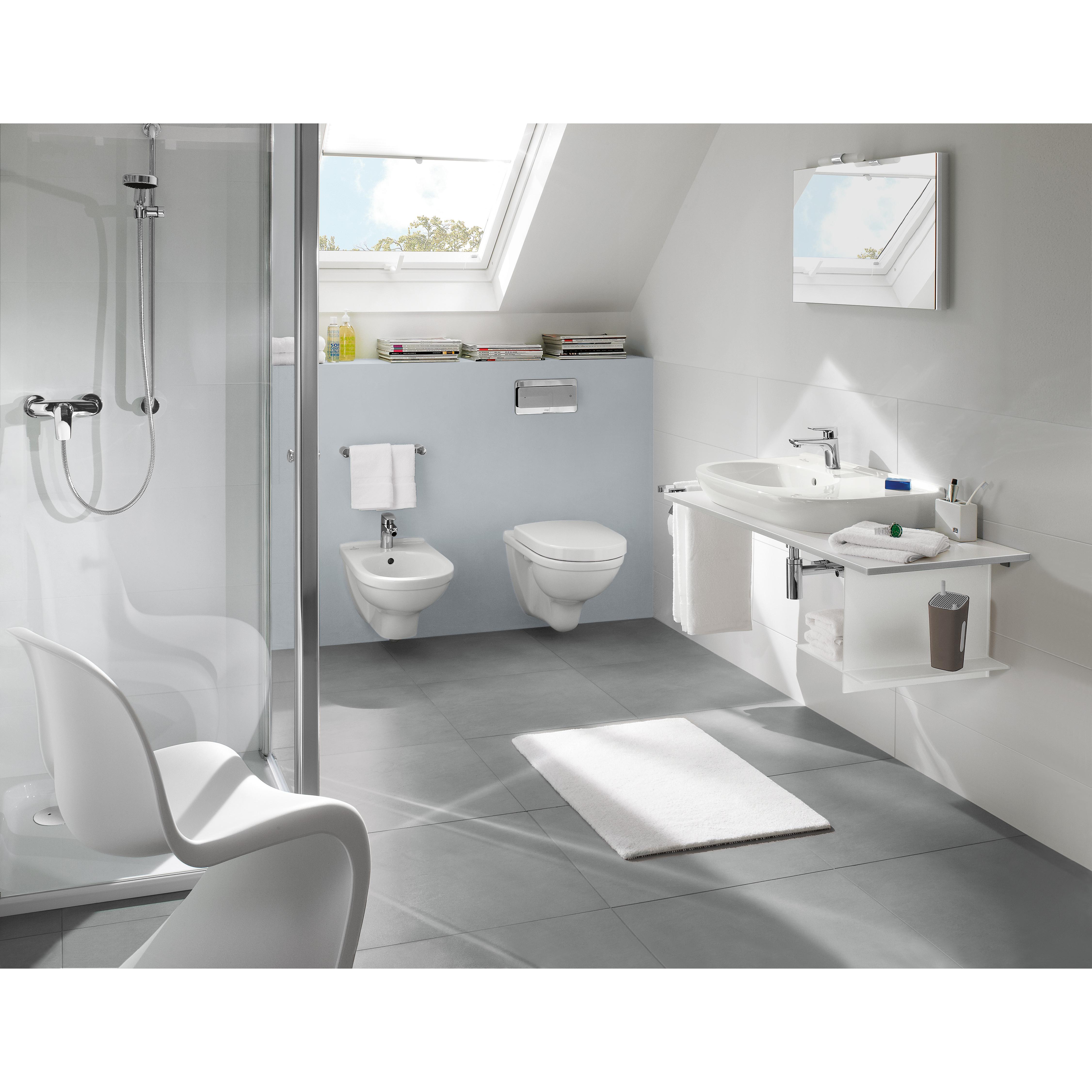 Vägghängd Toalettstol Villeroy & Boch O.novo Kantig