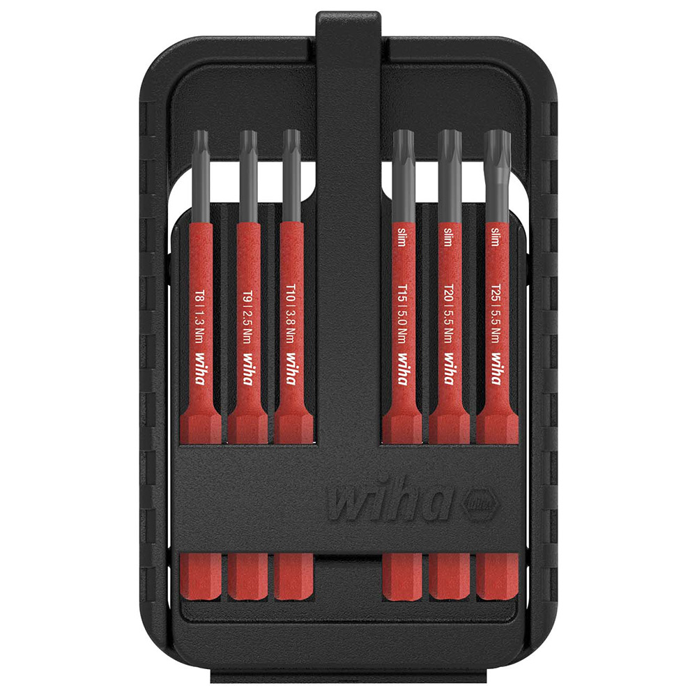 Bitsats Wiha Slimbit Electric Torx 7-Delar