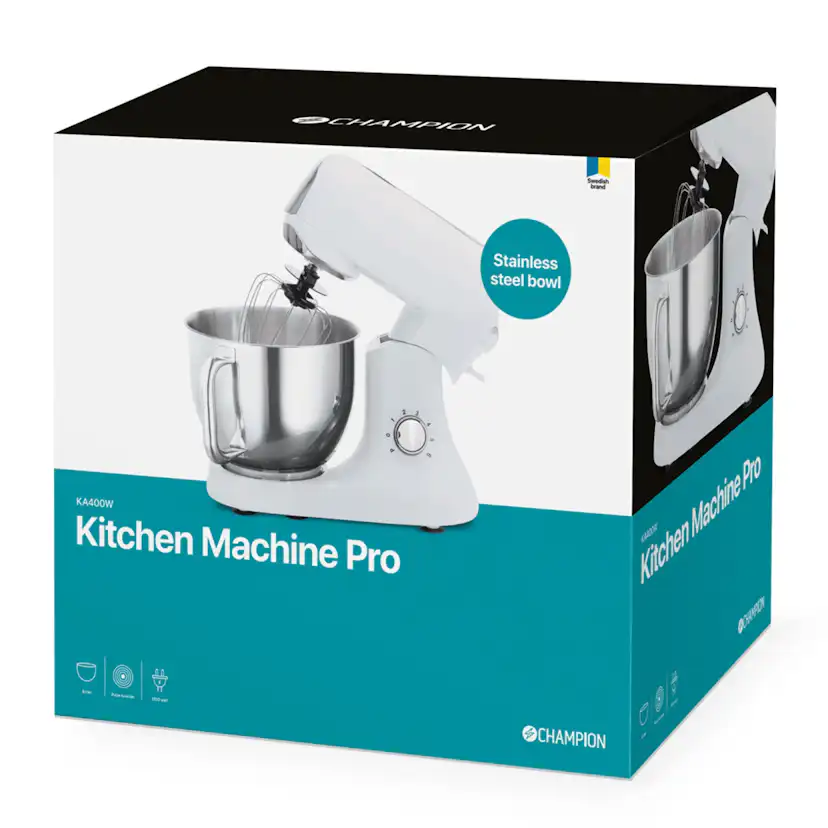 Köksmaskin Champion Pro 6L 1200W KA400 Soft White