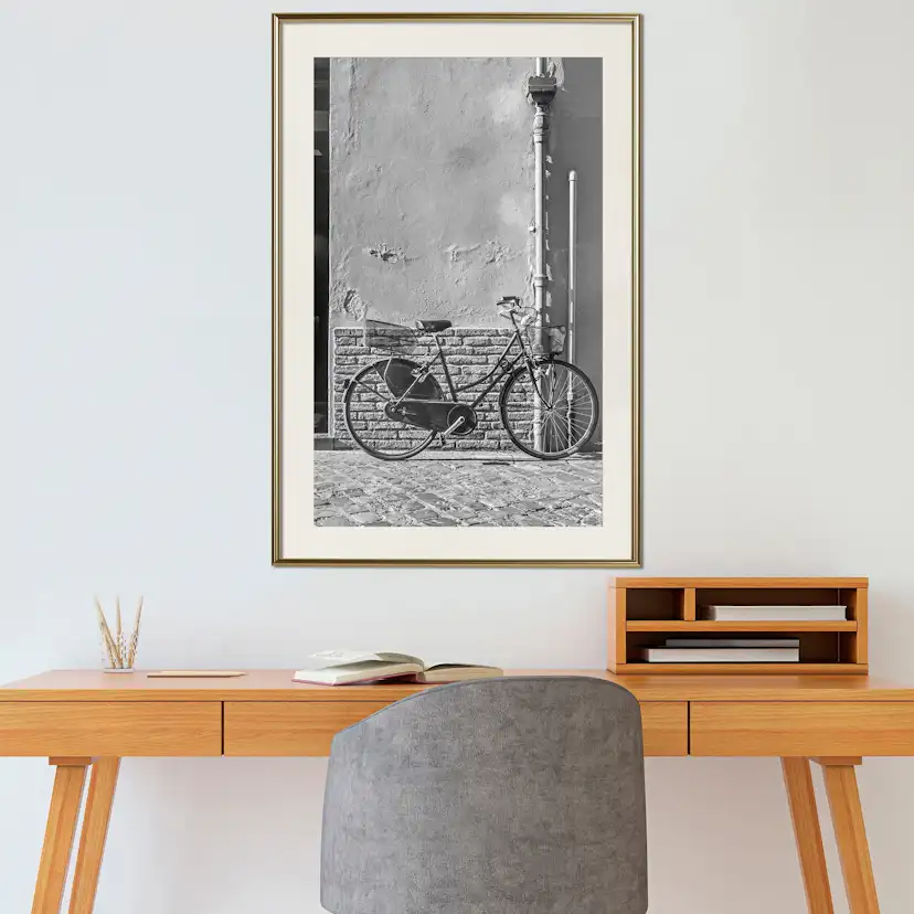 Poster Artgeist Affisch Old Italian Bicycle