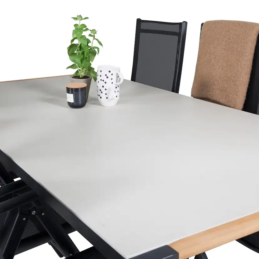Matgrupp Venture Home Texas Matgrupp Utomhus 200cm med 6 Break Positionsstolar