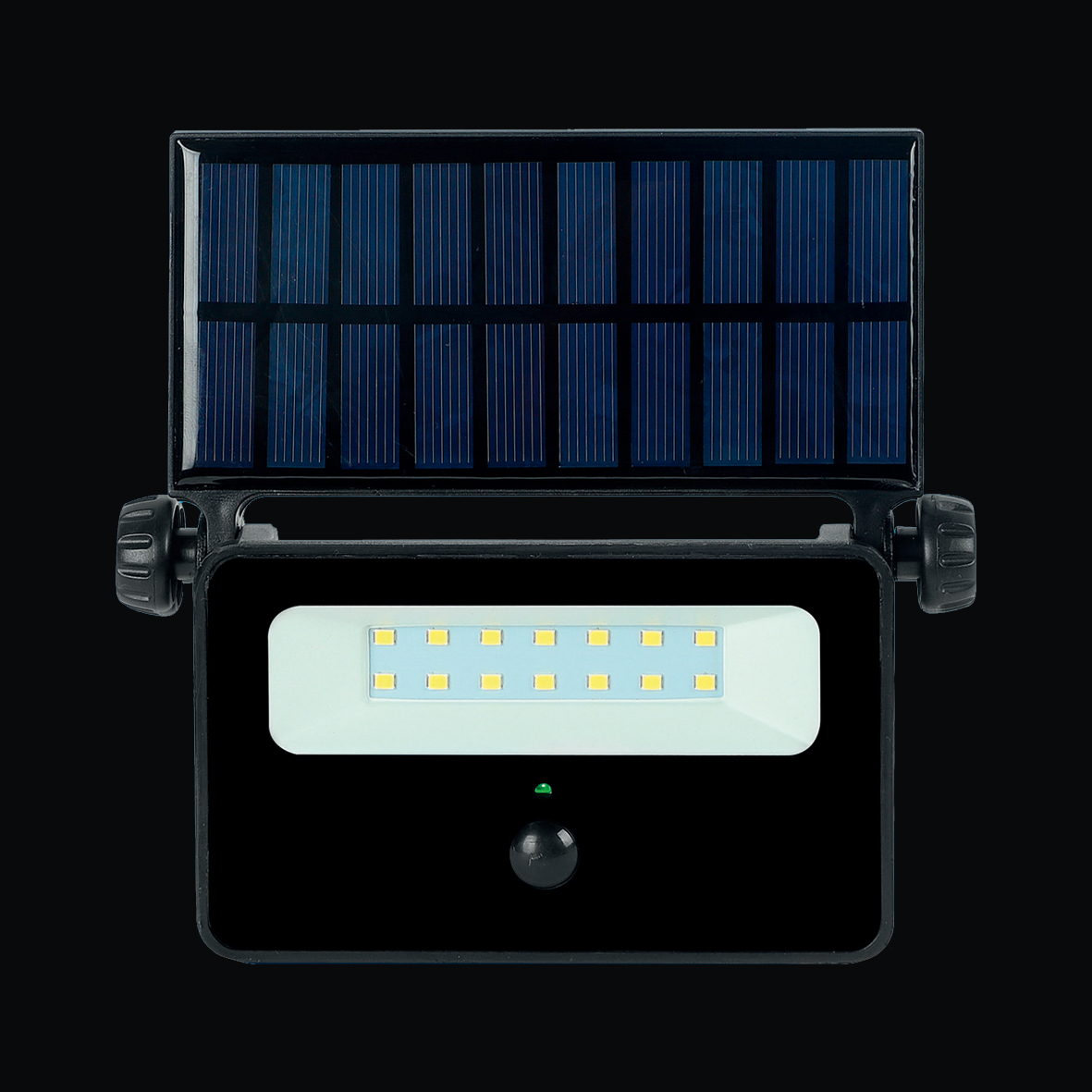 Strålkastare Designlight Solcell IP65, 16W, PIR