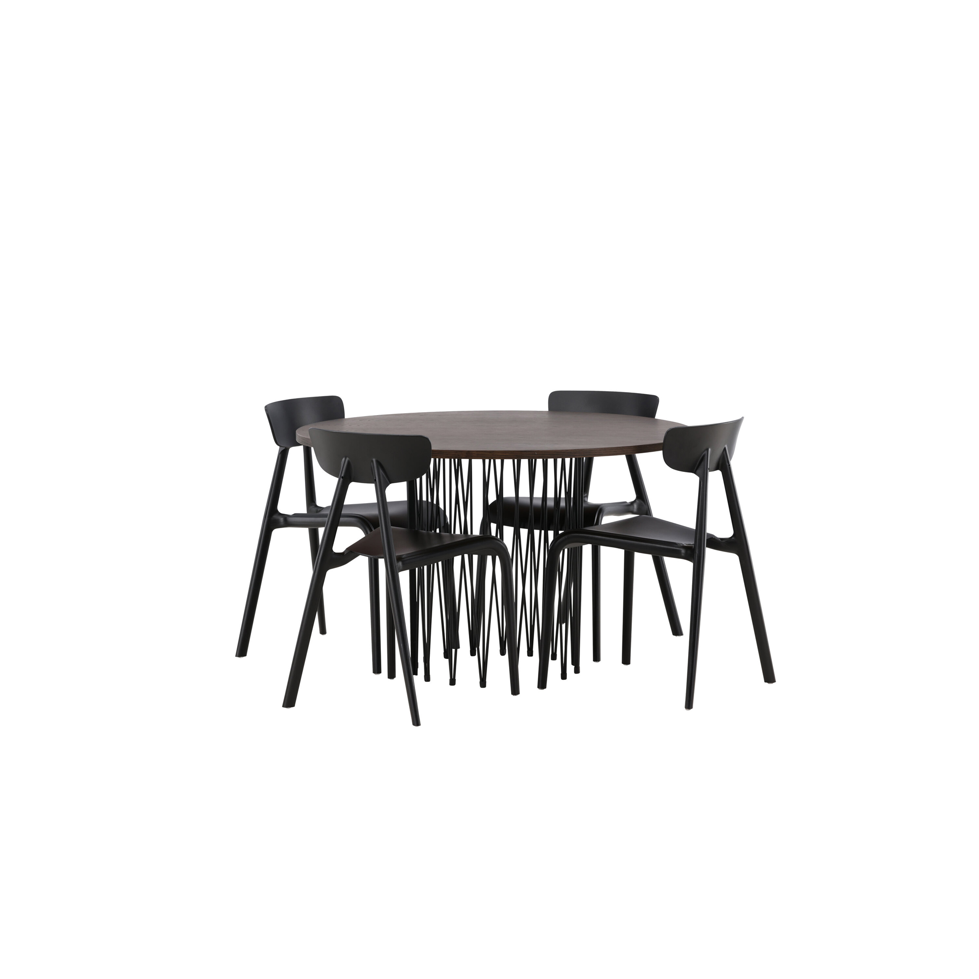 Matgrupp furniture/fashion Stone med 4 Ursholmen Stolar