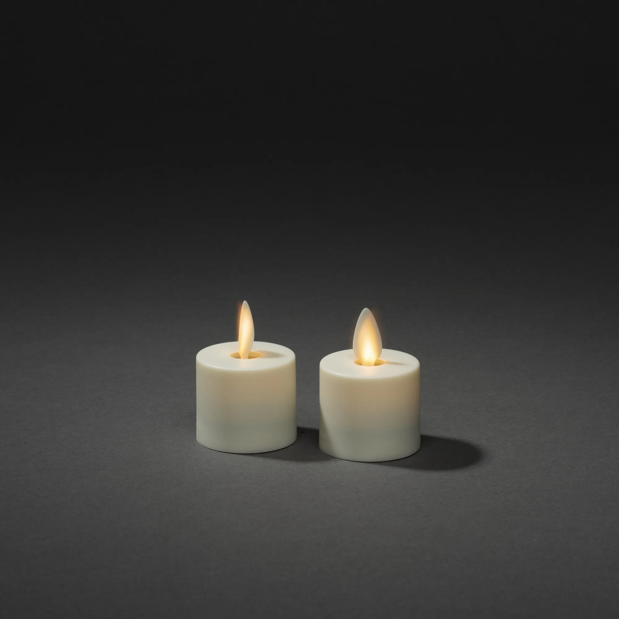 Ljus Gnosjö Konstsmide 3,5x5 cm LED 2-set Batteriljus