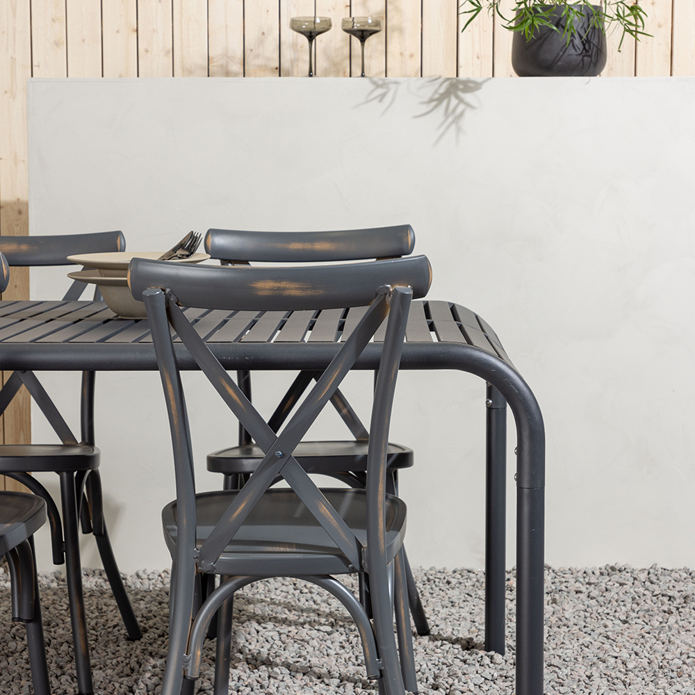 Matgrupp Venture Home Borneo Bord med 6 Tablas Stolar