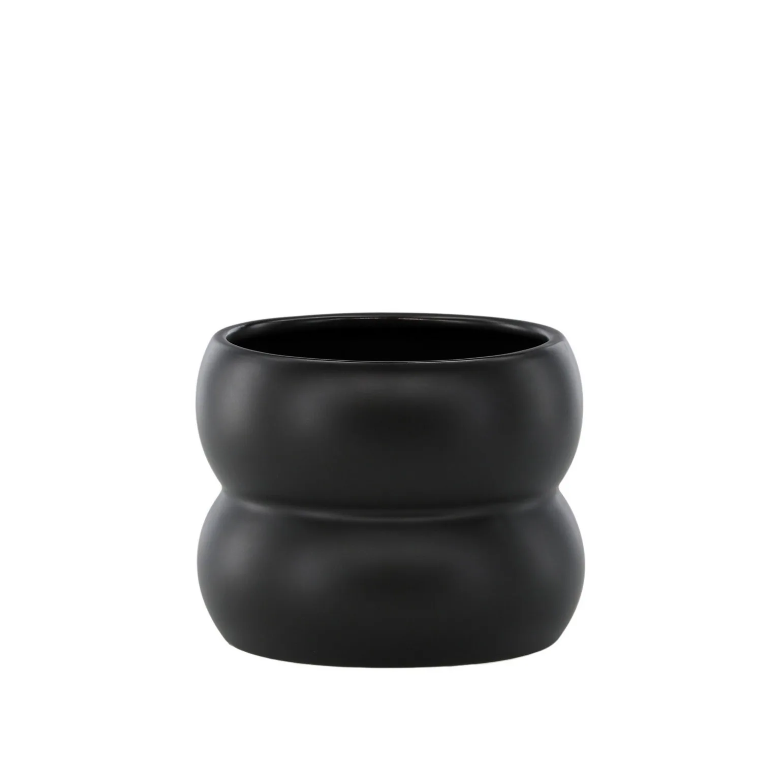 Dapne Pot - Matte black - 16*16*13cm Mattsvart