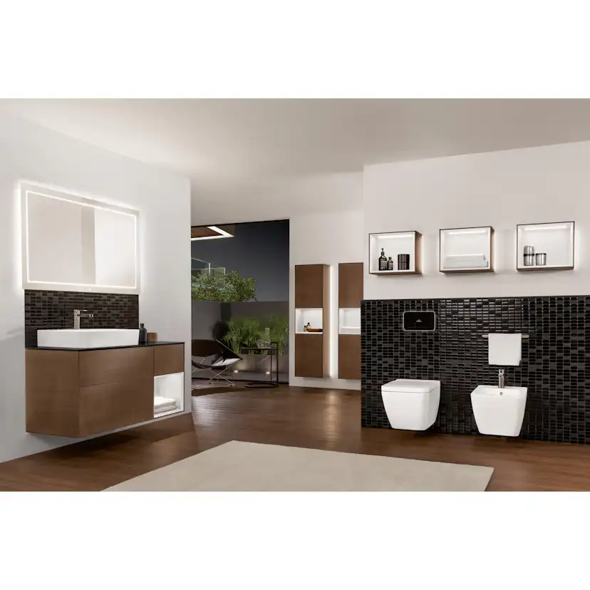 Högskåp Villeroy & Boch Finion med Två Dörrar 418 mm
