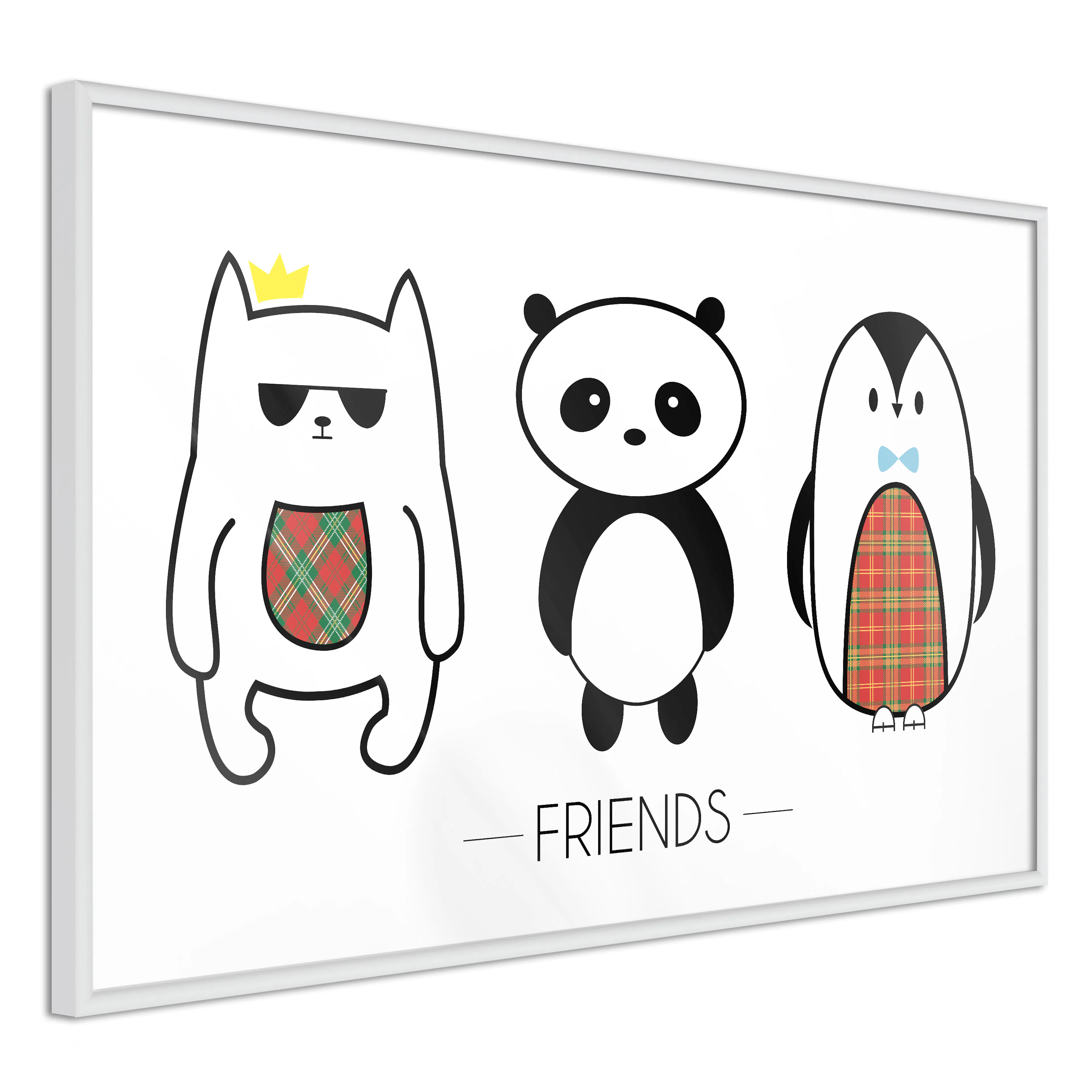 Poster Artgeist Affisch Friends