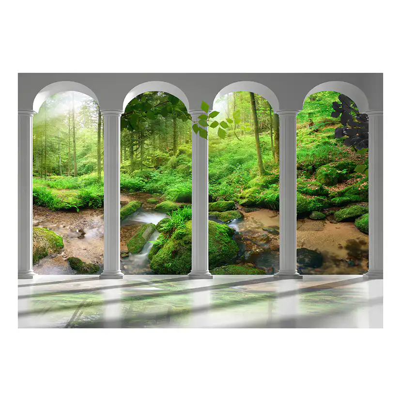 Fototapet Arkiio Pillars And Forest