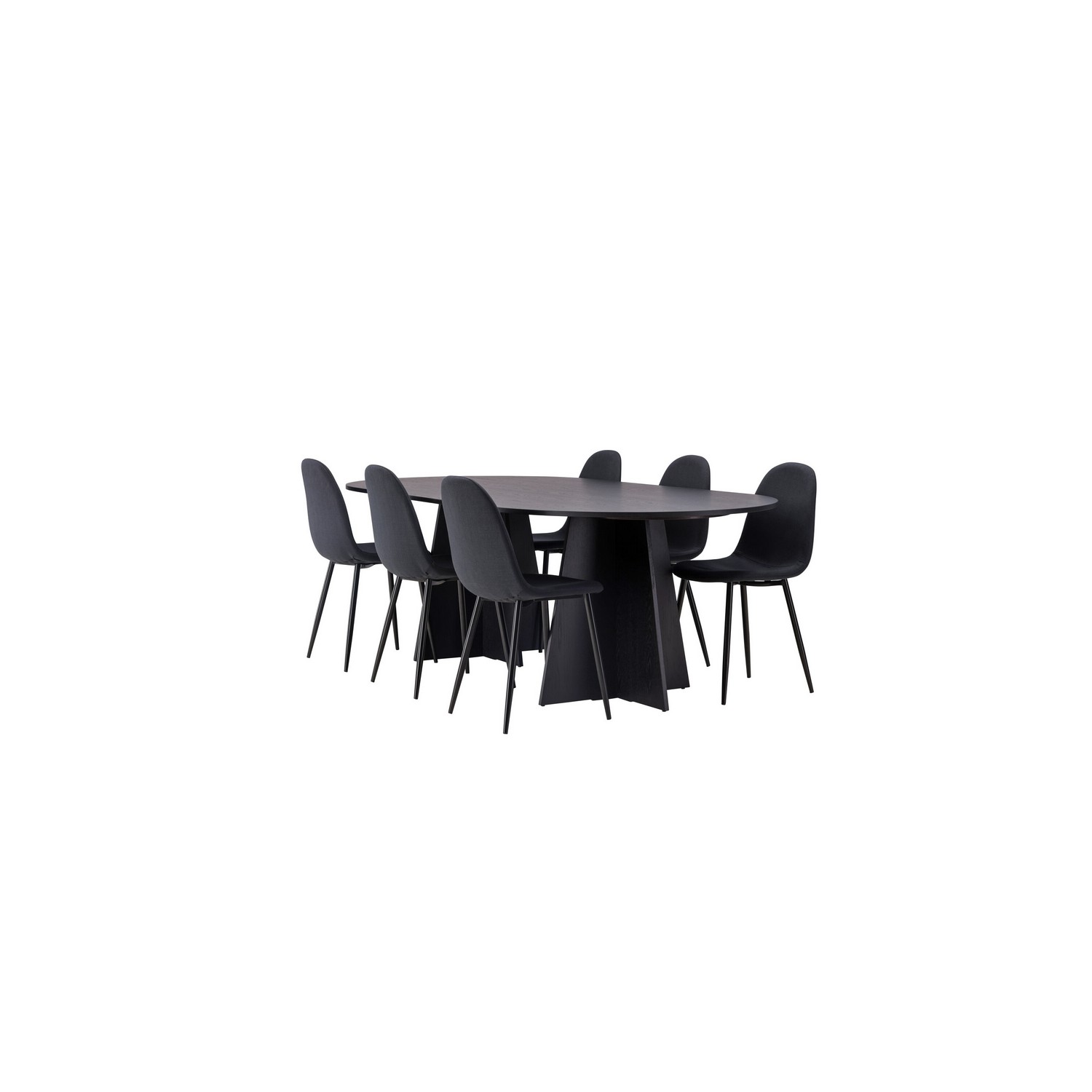 Matgrupp Venture Home Bootcut Oval med 6 Polar Stolar