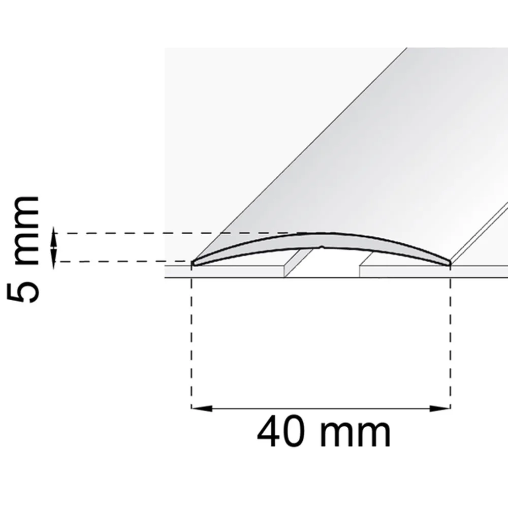 SKARVLIST HABO SA13 EK 40MM Längd: 2000 mm, Utförande: Ek