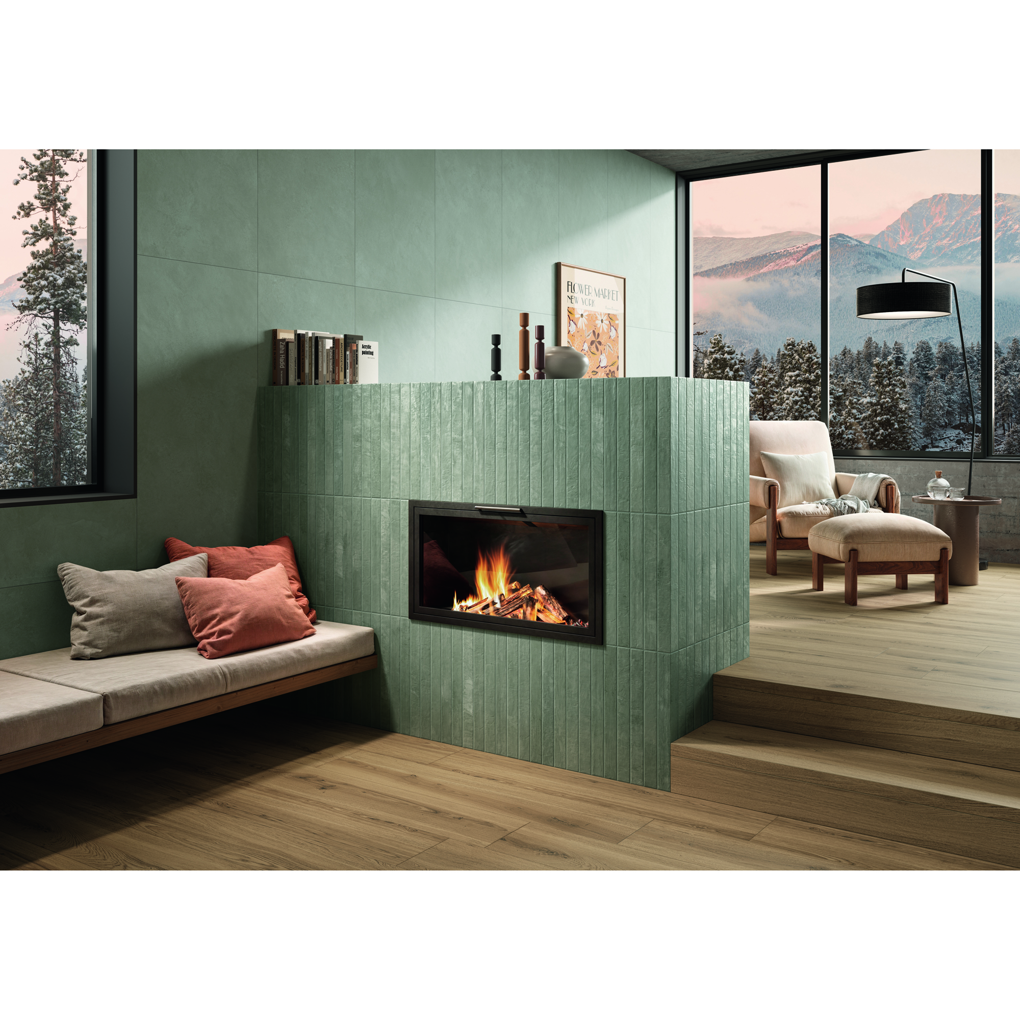 Klinker Lhådös Gallery Forest Green 4,8x45