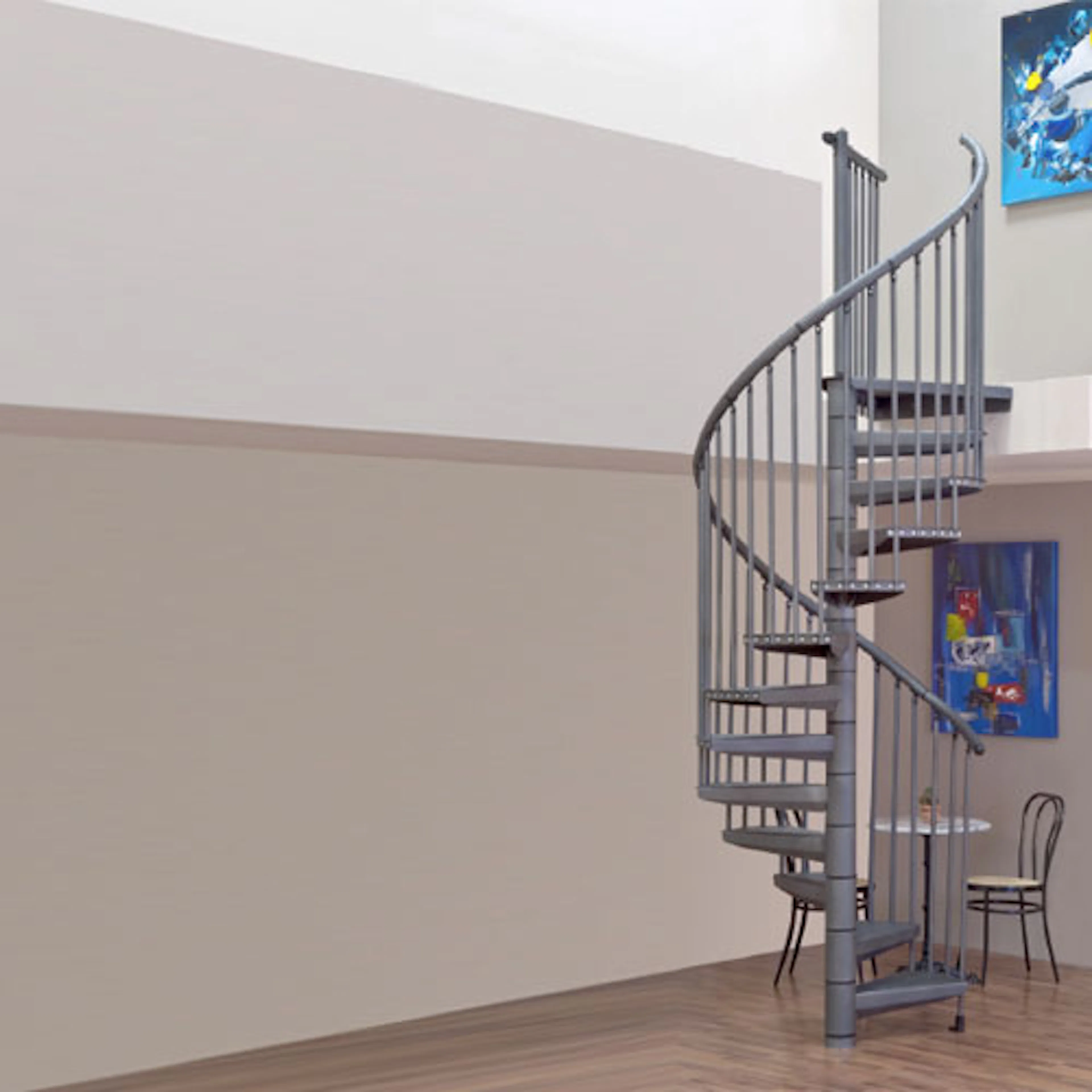 Spiraltrappa Byggera Royal Colour