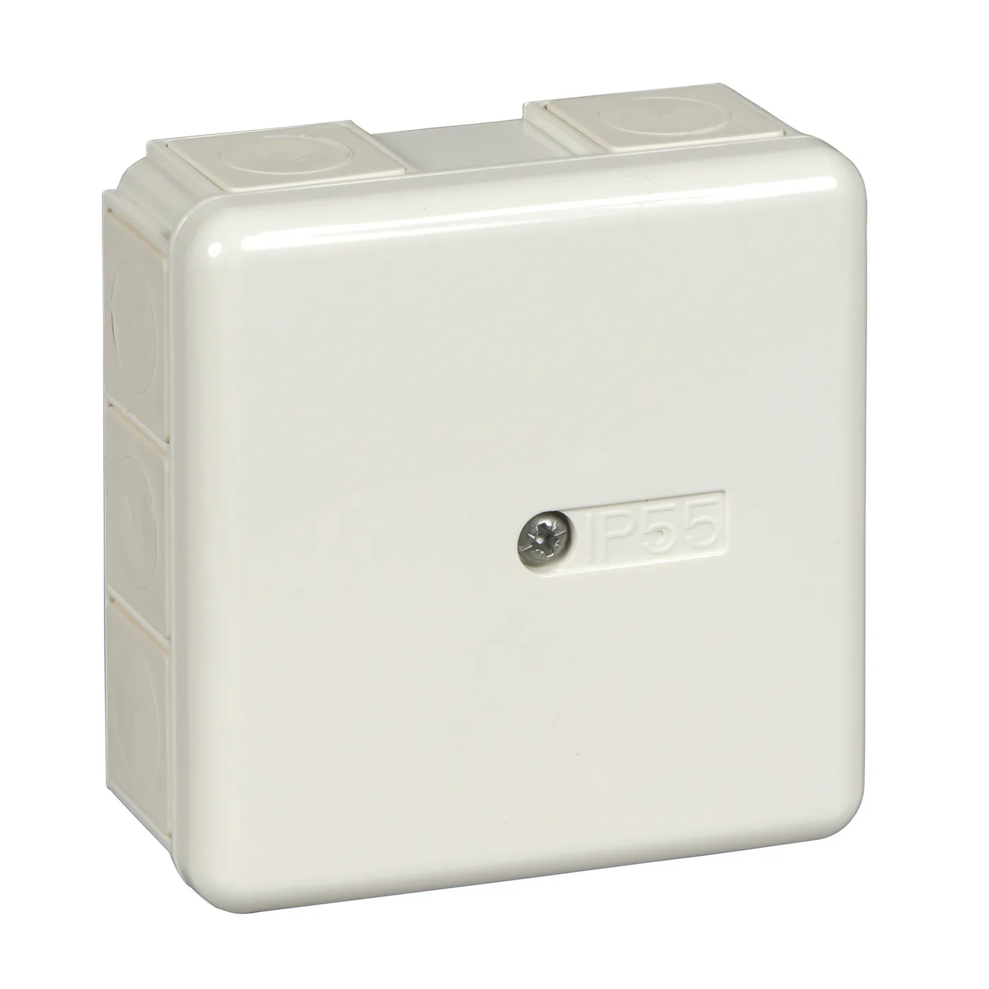 Kopplingsdosa Schneider Electric Mureva Utanpåliggande U56 med skruvfastsatt lock IP55 utan anslutningsplint