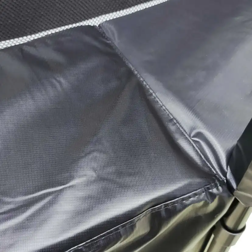 Studsmatta Stratos med Skyddsnät Premium Black Line 4,27 m