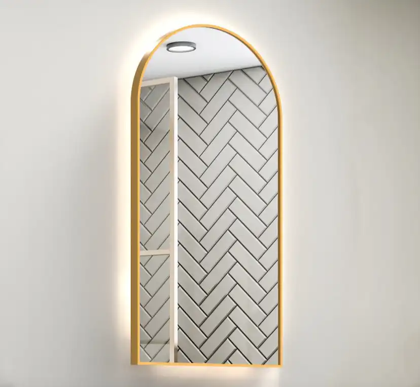 Signe 40x80 guld - 4000K Guld, 40x80 cm, 4000K