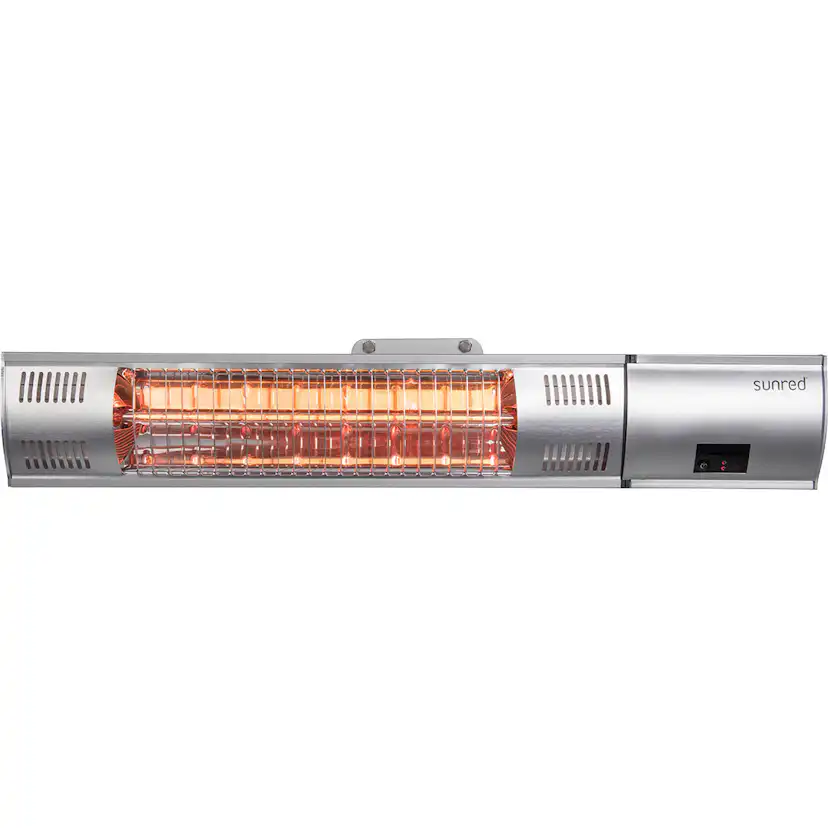 Terrassvärmare SunRed Ultra RD-SILVER-2000W