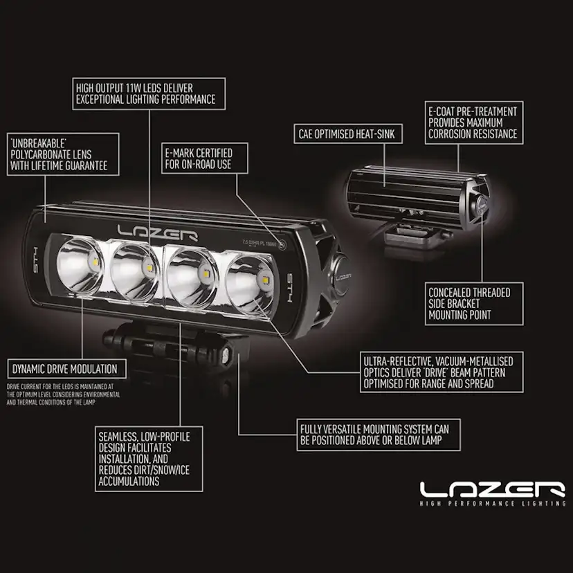Extraljus Lazer LED ST12 Evolution