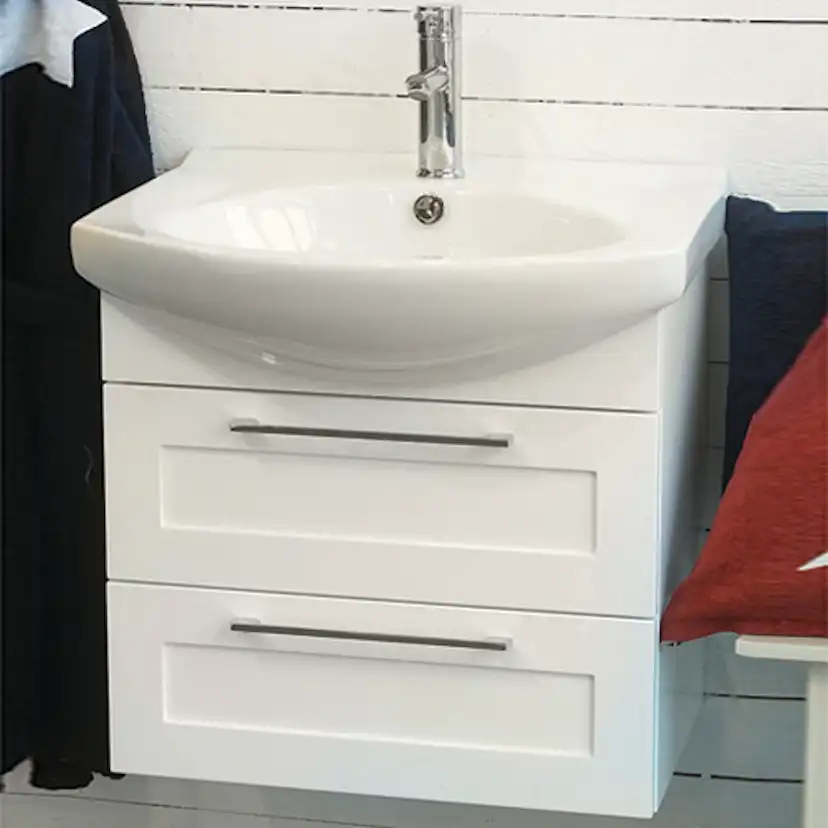 Möbelpaket Noro Polo Vit Ramlucka