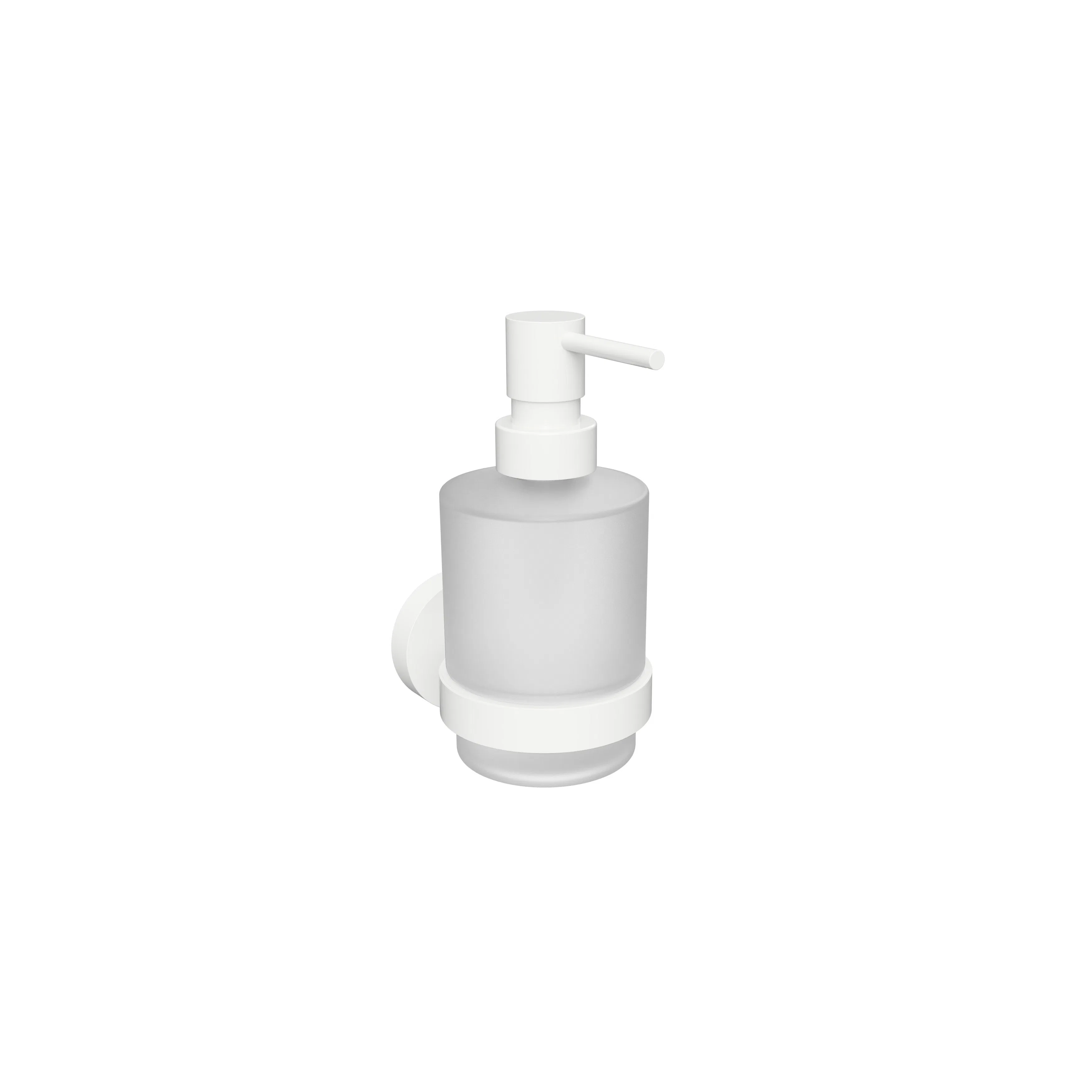 Tvåldispenser Bemeta White Glas/Vit