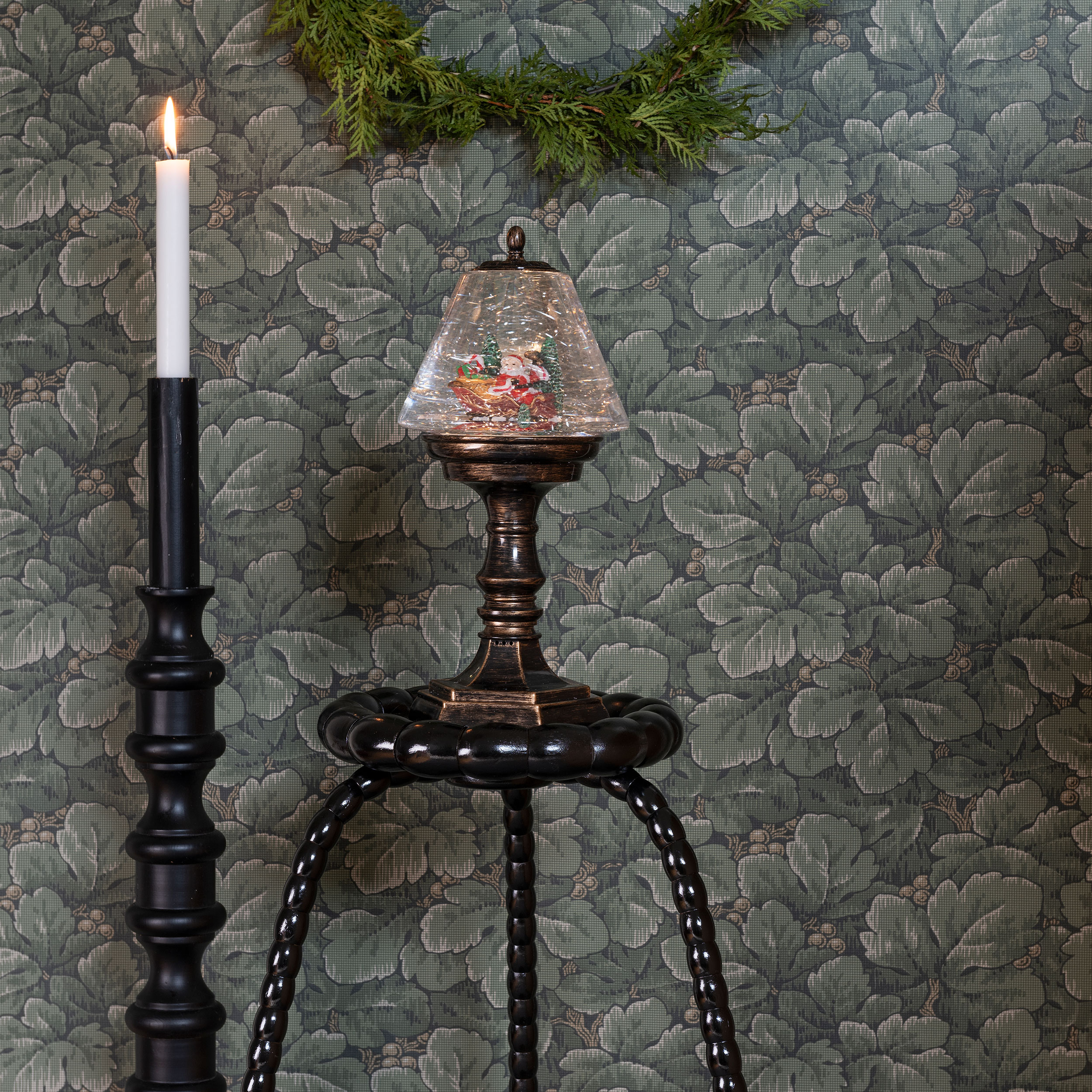 Lykta Gnosjö Konstsmide Vattenfylld Lampa med Tomte