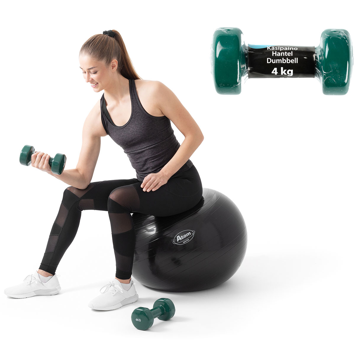 Hantel Atom Neopren