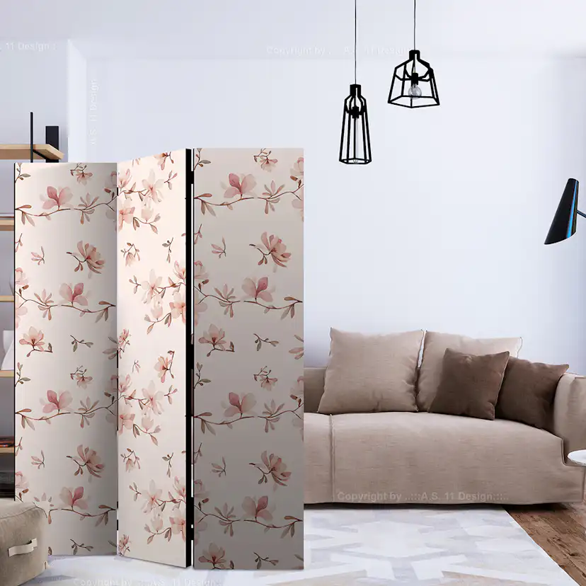 Rumsavdelare Arkiio Magnolia Twigs 135x172 cm