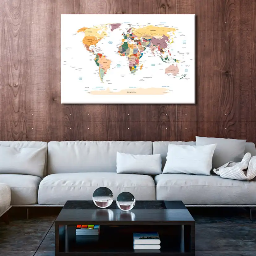 Anslagstavla Arkiio World Map