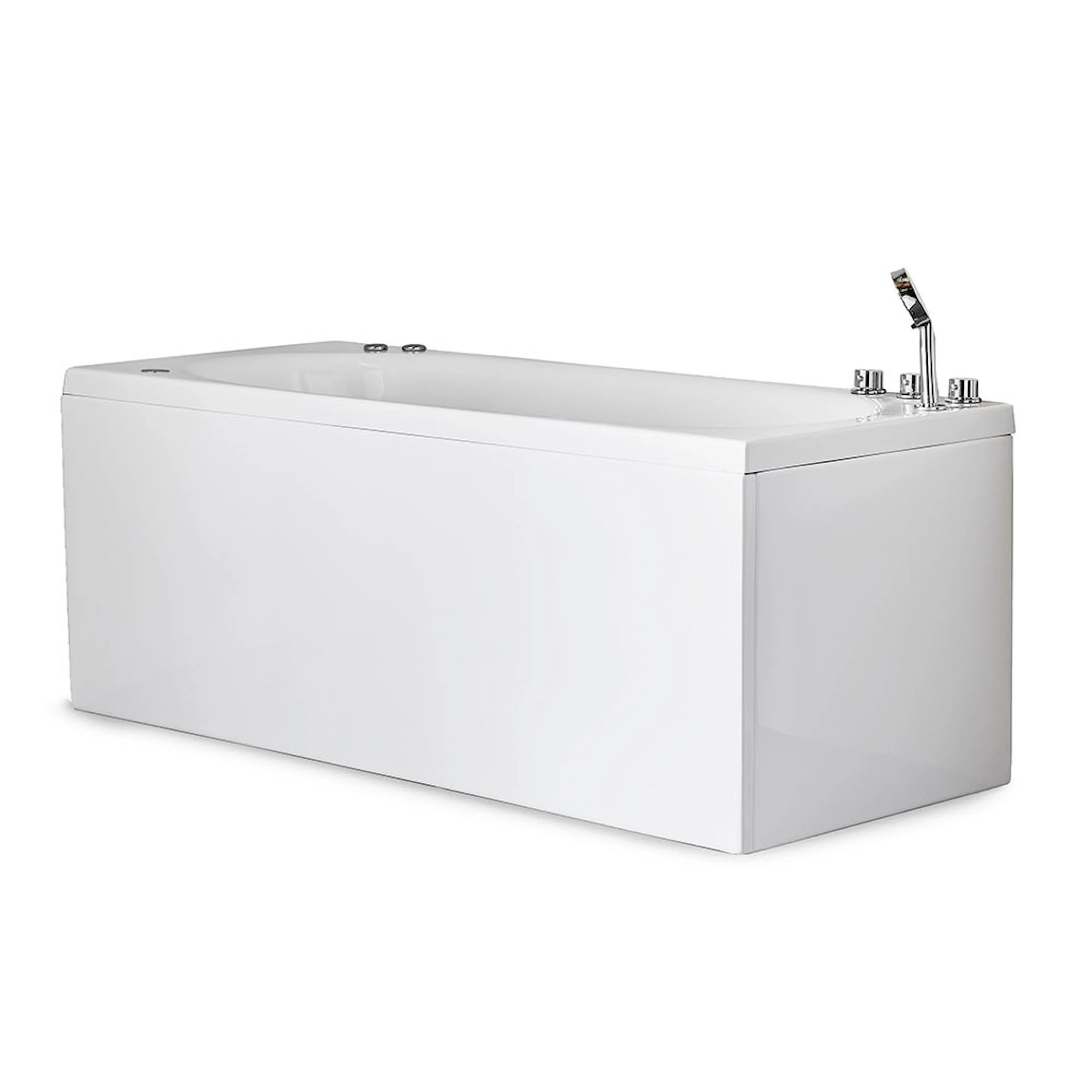 Bubbelbadkar Relounge 150 Right-Bronze + inkl. Blandare Right Bronze