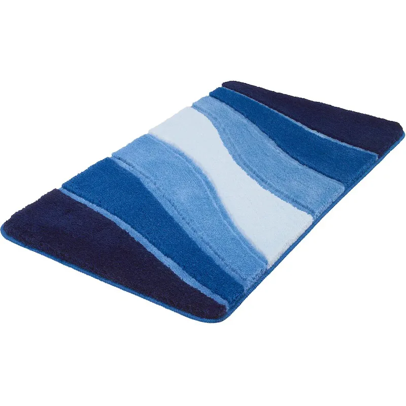 Badrumsmatta Ocean royalblau 60x100 cm Blå, 600x1000 mm