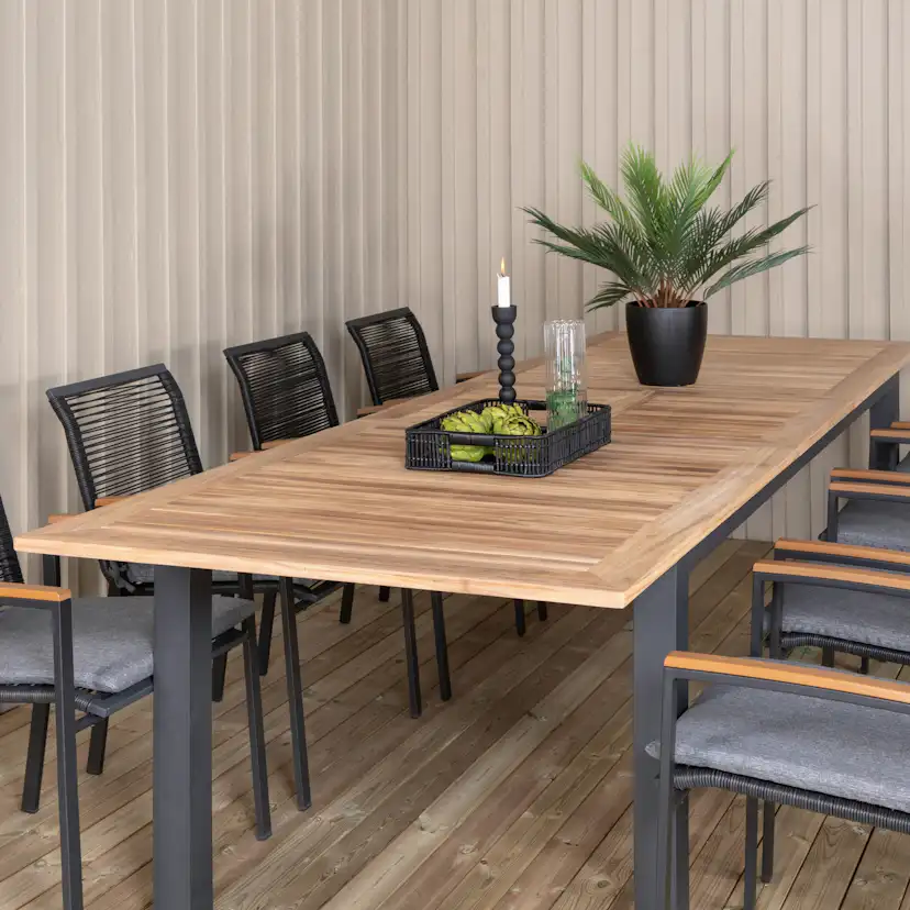 Matgrupp Venture Home Perla med 8 Douglas Matstolar