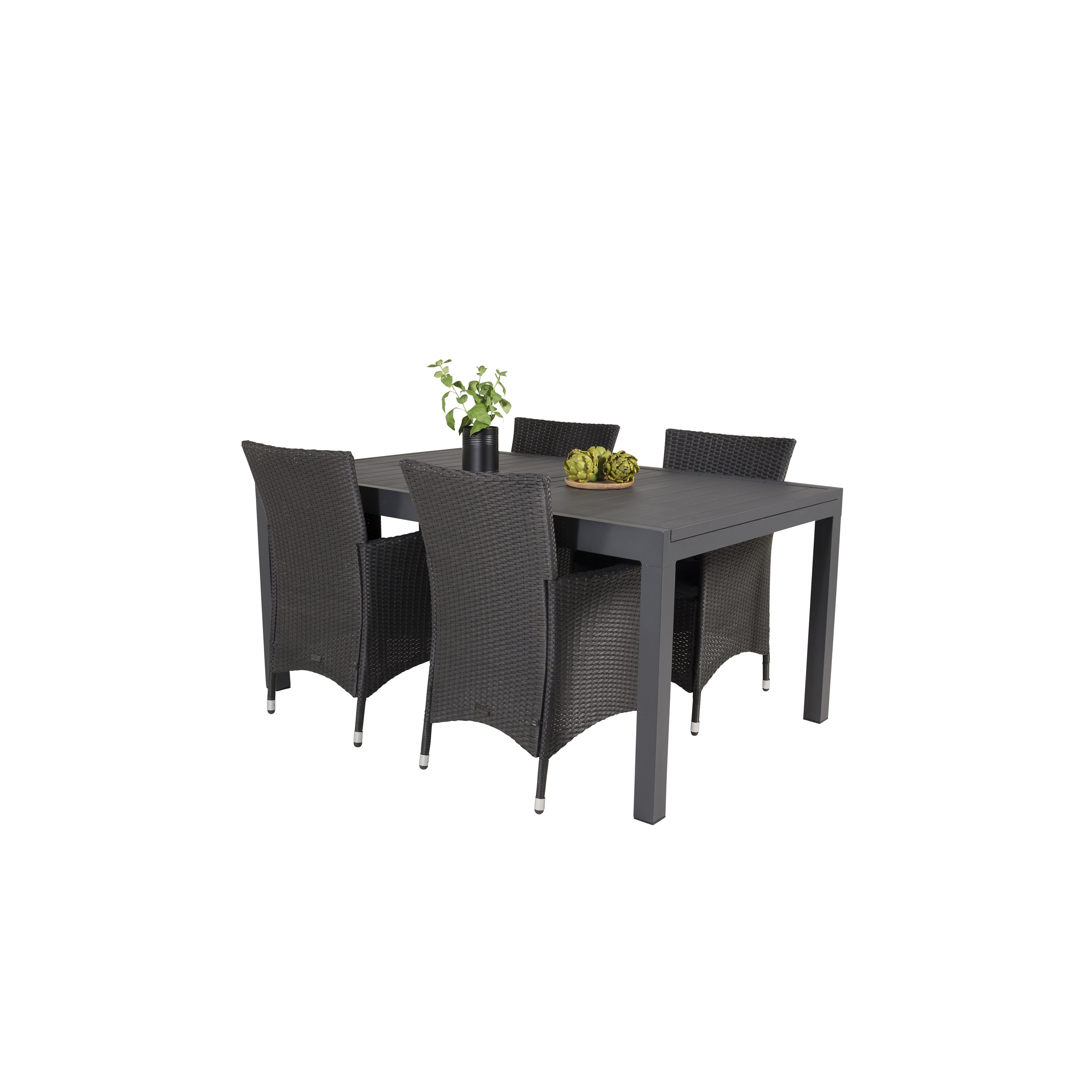 Matgrupp Venture Home Madrid 160/240 med 4 Kira Stolar