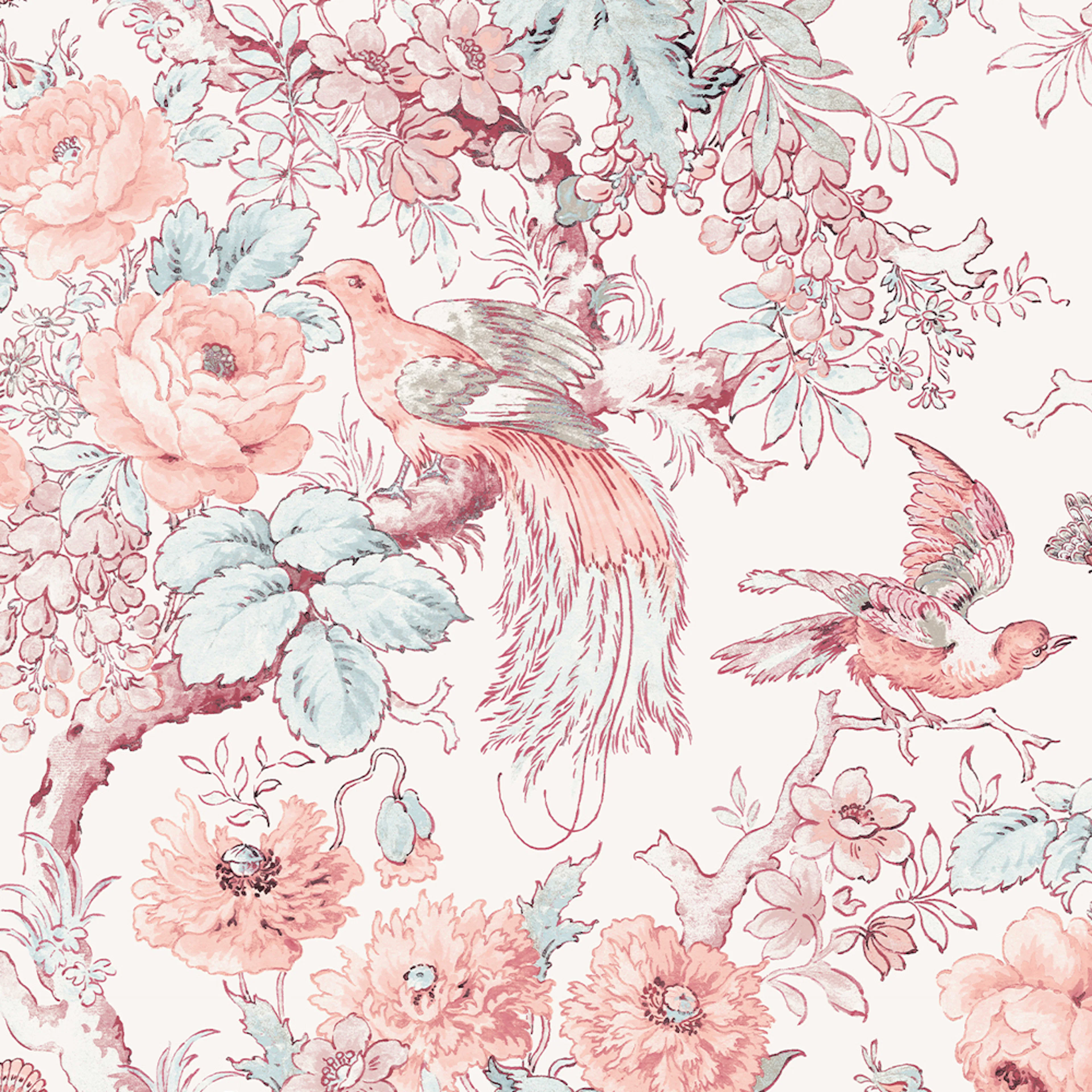 Tapet Laura Ashley Birtle Rosa
