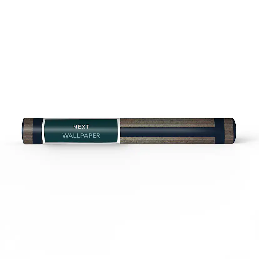 Tapet NEXT Metallic Greek Key Navy