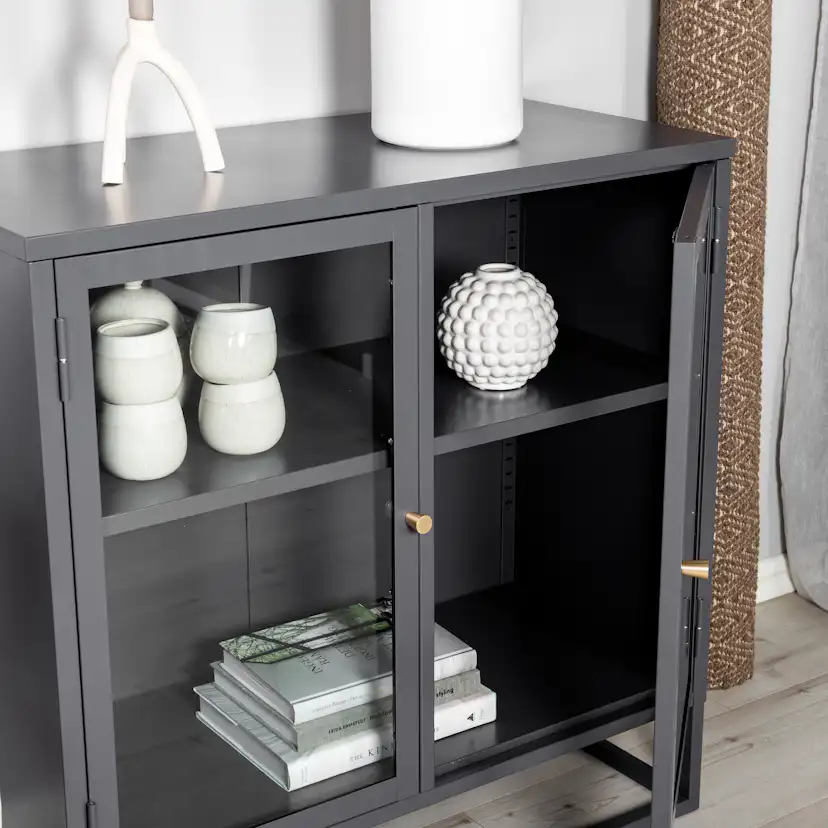 Bakal - Open BookCase - Light Grey Grå