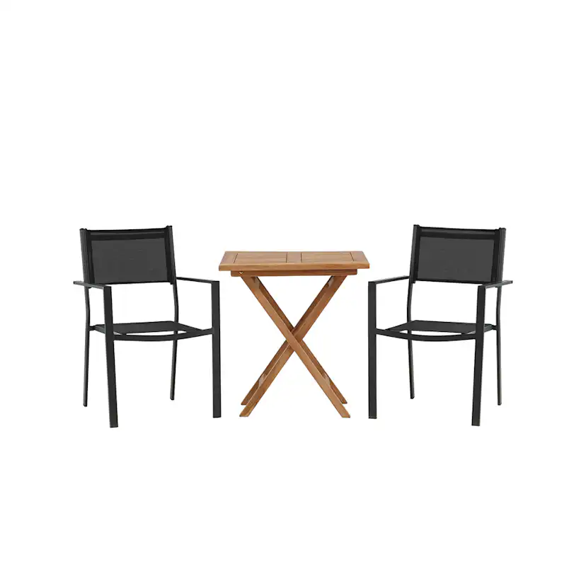 Cafégrupp Venture Home Kenya med 2 Copacabana Stolar