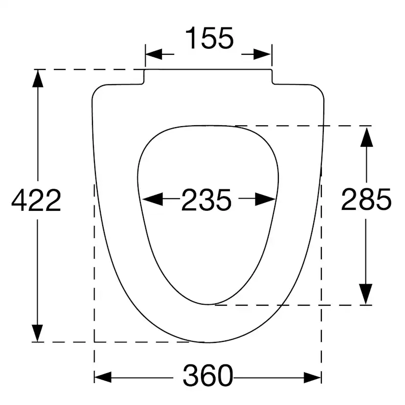 Toalettsits Pressalit Cera S788