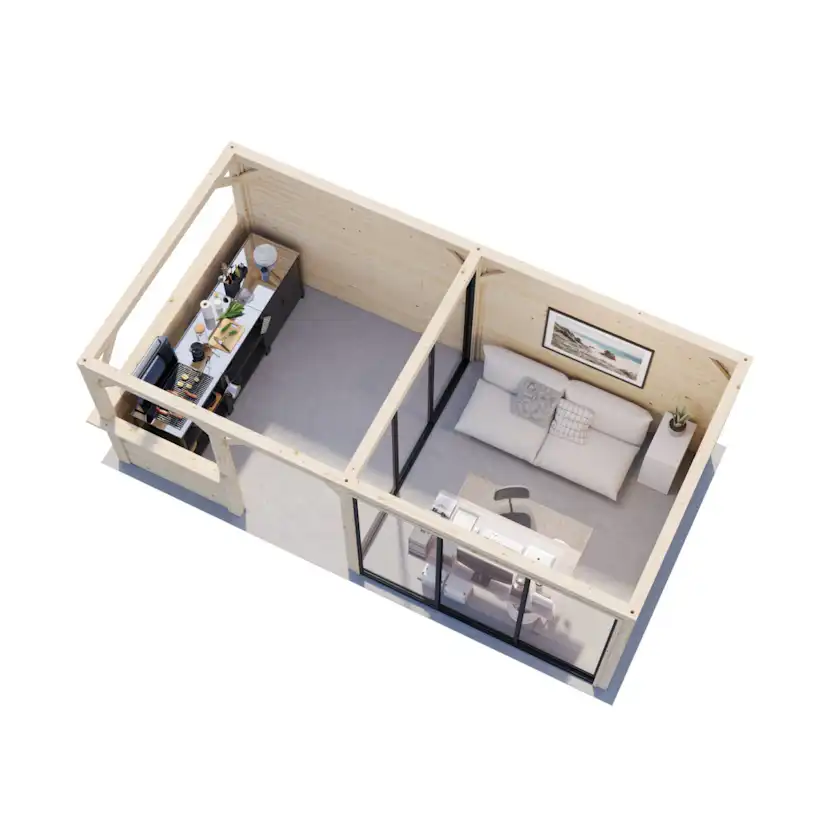 Uterum Palmako Lenna 16,6 m2 Set 407 Slide