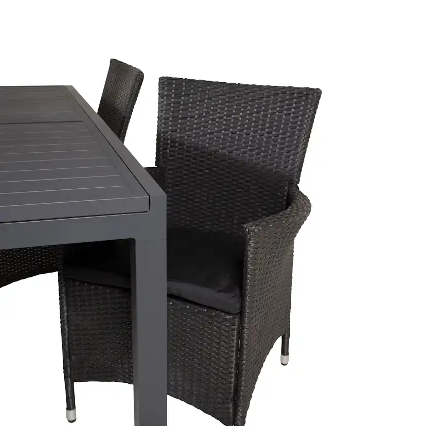 Matgrupp Venture Home Madrid 160/240 med 4 Kira Stolar
