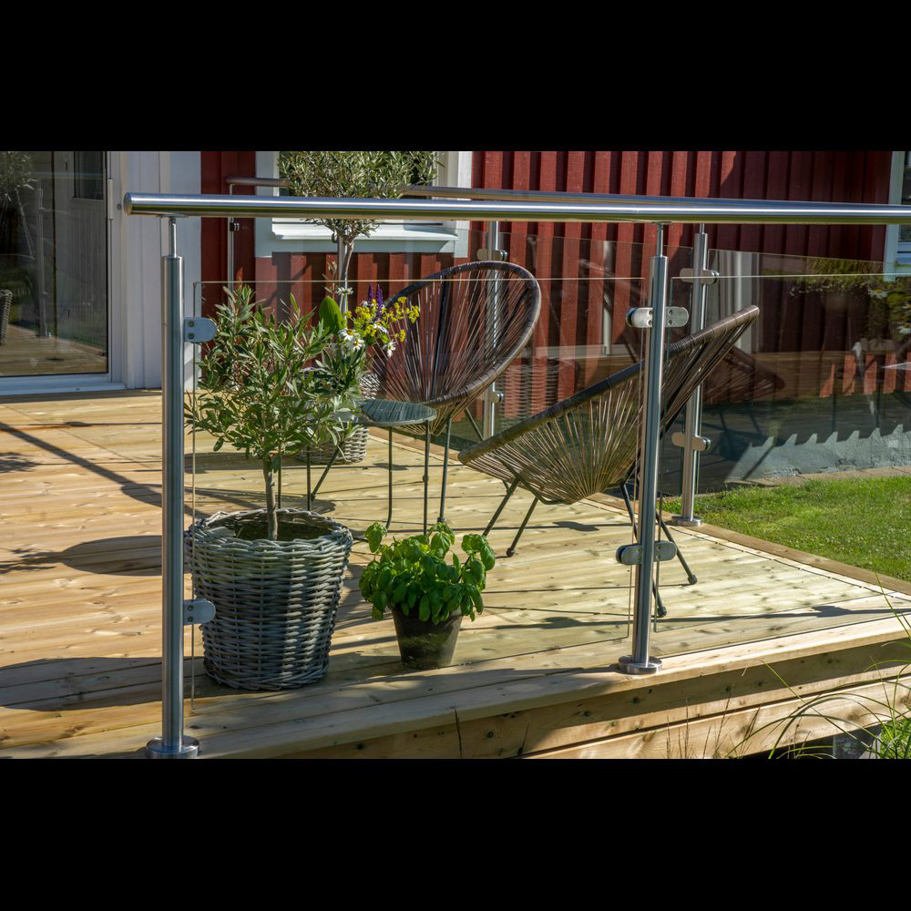 Glasskiva Skotte Garden Utsikt