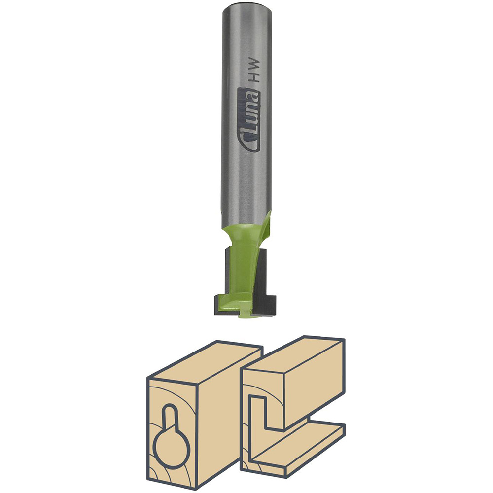 Nyckelhålsfräsar Luna Tools För Trä Hm 9,5