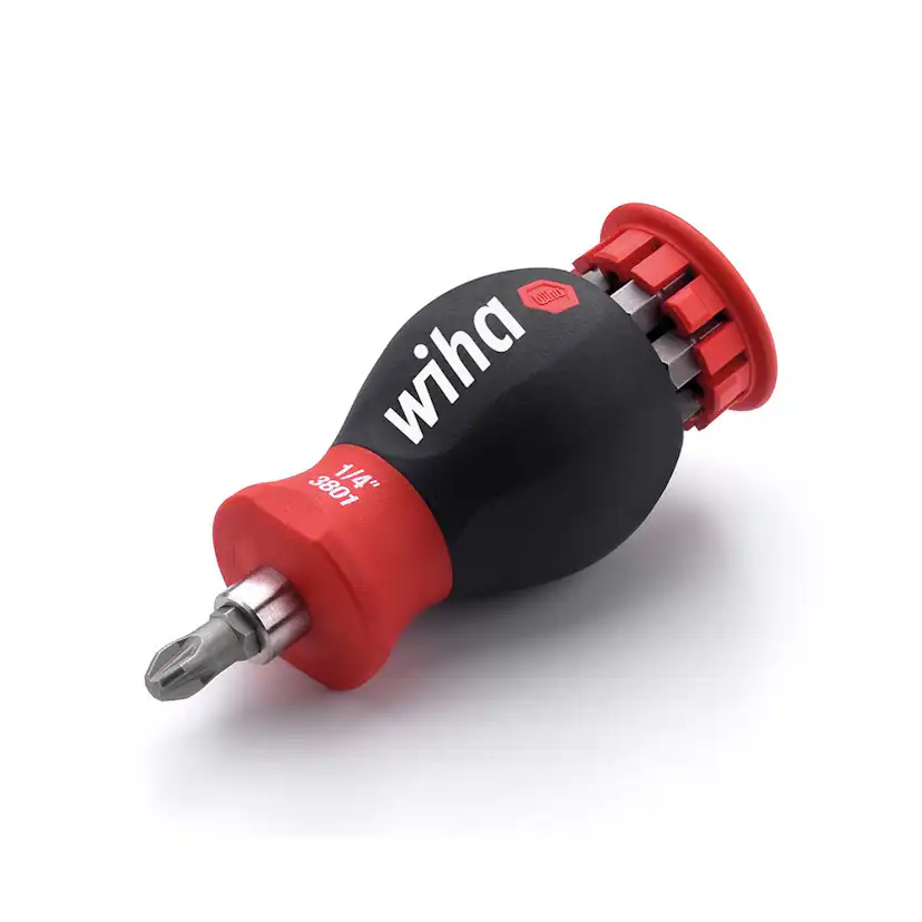 Bitsmejsel Wiha 6 Bits Stubby 1/4 tum