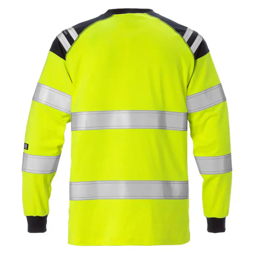 Flamskyddad T-shirt Fristads Långärmad 7077 TFLH Klass 3
