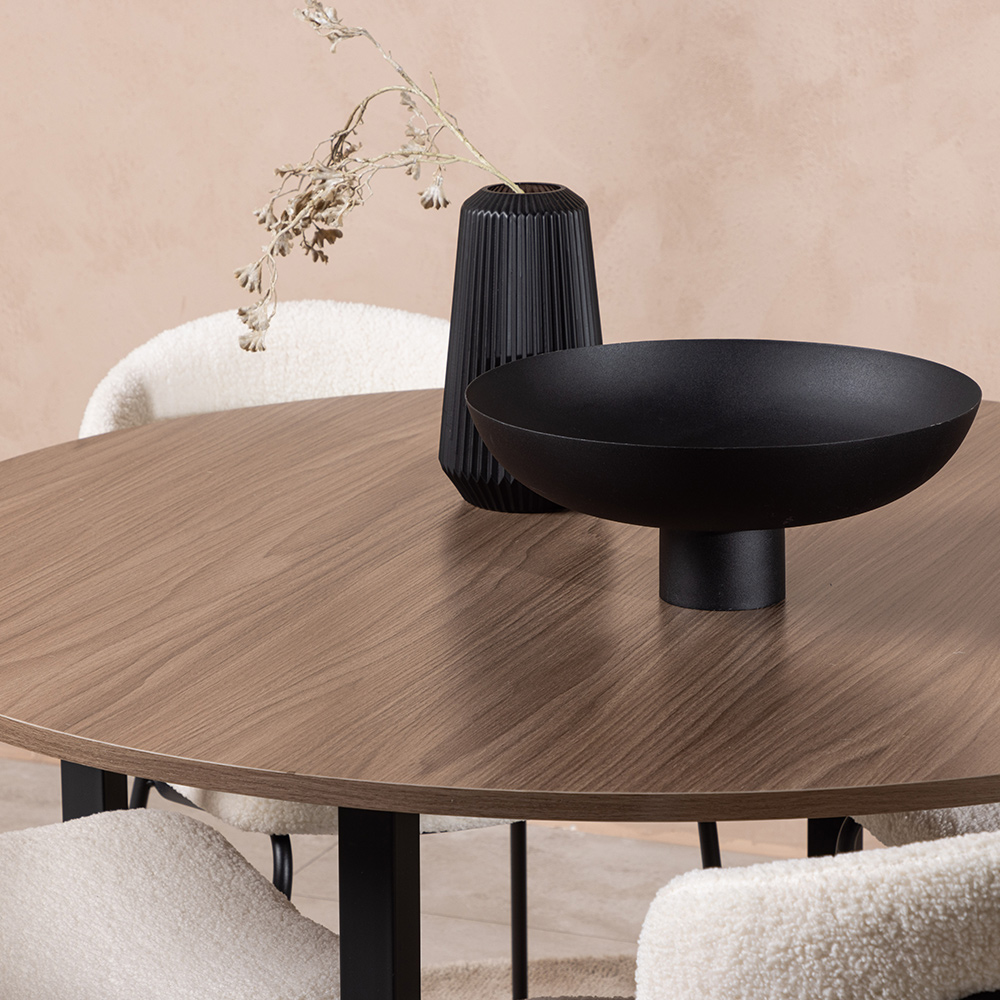 Matgrupp Venture Home Durango Ø 120 cm med 4 Chico Stolar