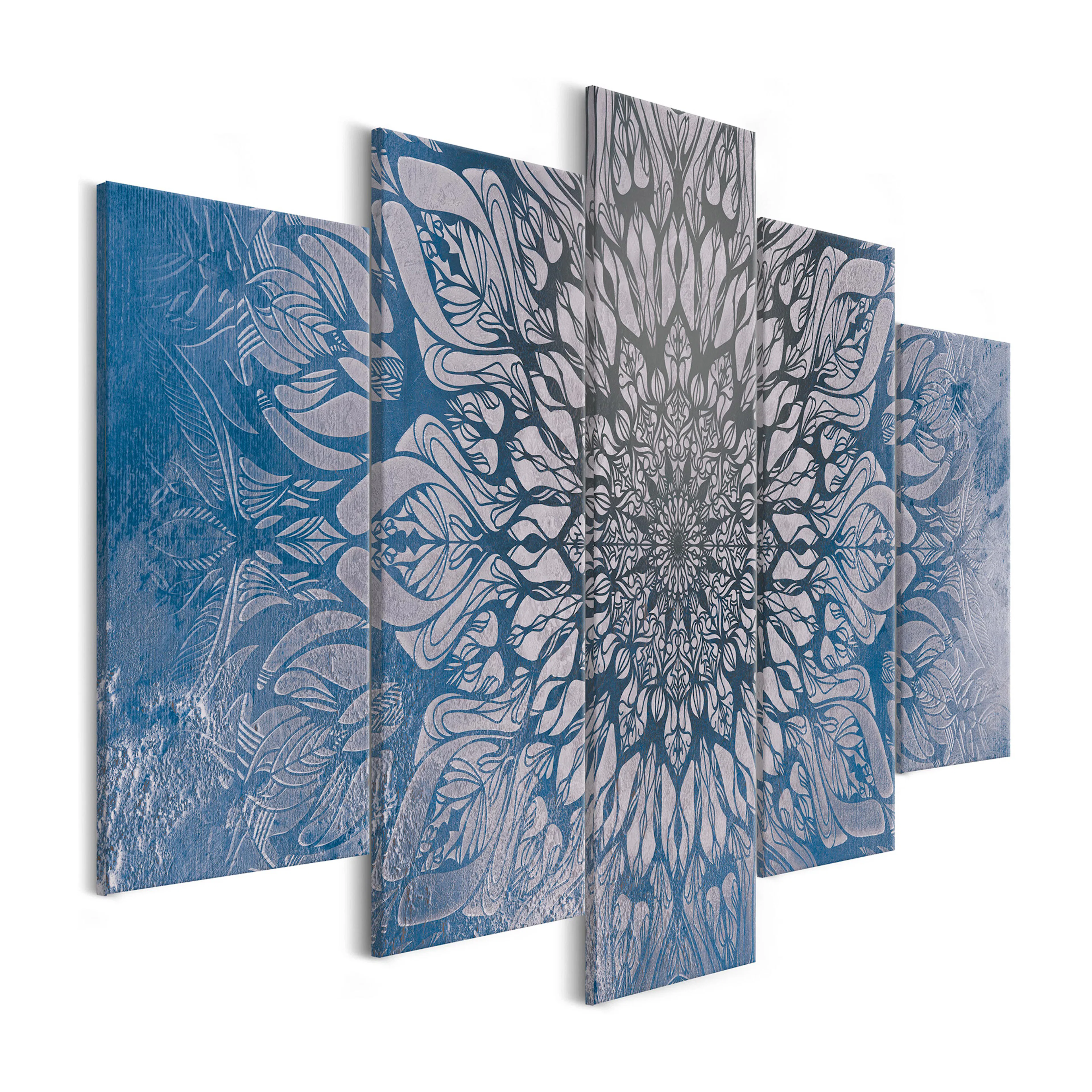 Tavla Arkiio HypnosisBlue Wide 5 delar