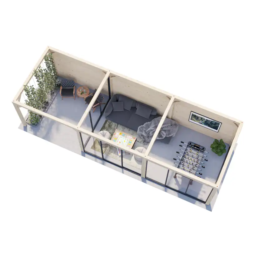 Uterum Palmako Lenna 24,9 m2 Set 418 Slide