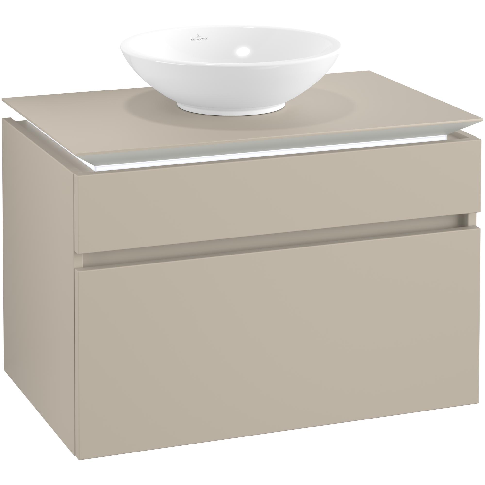 Tvättställsskåp Villeroy & Boch Legato 800 med 2 Lådor för Tvättställ från Memento