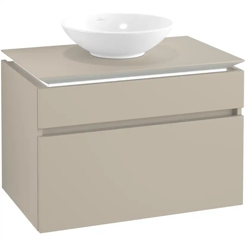 Tvättställsskåp Villeroy & Boch Legato 800 med 2 Lådor för Tvättställ från Memento
